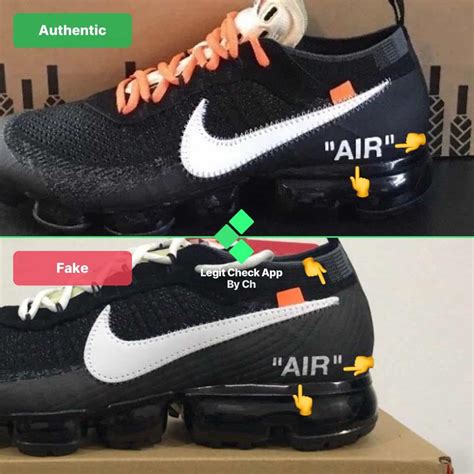 nike off white vapormax black 2018 real vs fake|vapormax off white price.